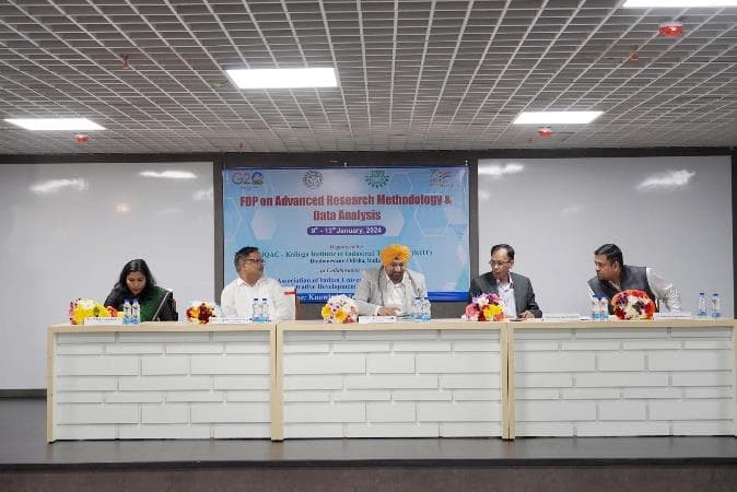 FDP on Advanced Research Methodology and Data Analysis