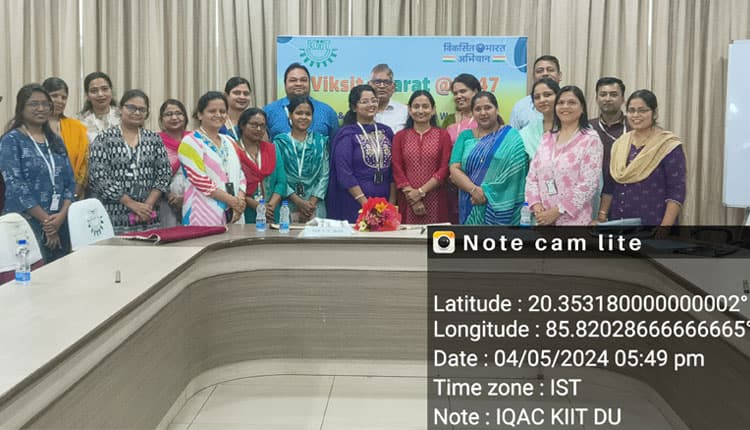 KIIT Internal Quality Assurance Cell Organizes Series of Events under Viksit Bharat@2047 Initiatives - photograph 3
